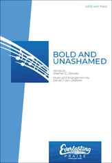 Bold and Unashamed SATB choral sheet music cover